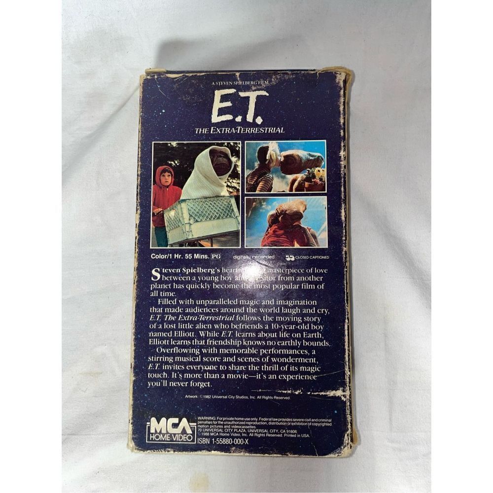 E.T VHS - Picture 3 of 5